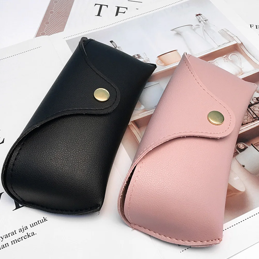 2 Pcs Glasses Case Travel Portable Sunglasses Holder PU Eyeglasses Sunglasses' Organizer
2 Pcs Glasses Case Travel Portable Sunglasses Holder PU Eyeglasses Sunglasses' Organizer