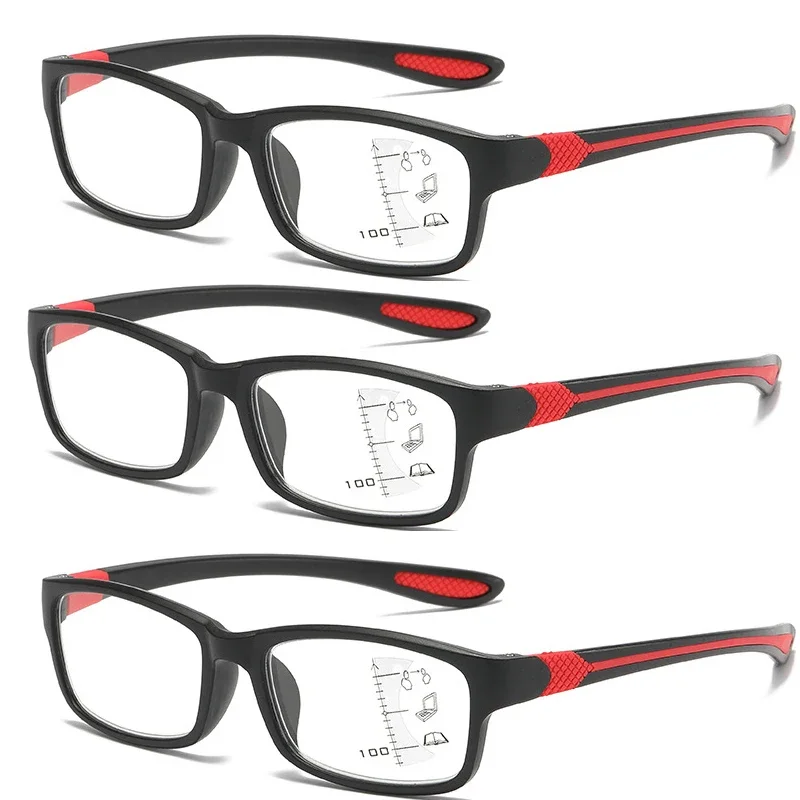 Men Women Fashion Multifocal Reading Glasses TR90 Frame Anti-blue Light Presbyopia Eyewear Vintage Near and Far Sports Glasses
Men Women Fashion Multifocal Reading Glasses TR90 Frame Anti-blue Light Presbyopia Eyewear Vintage Near and Far Sports Glasses