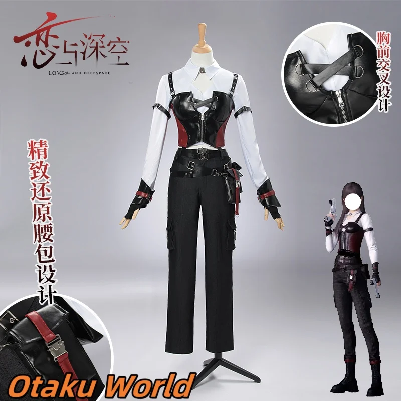 In stock Love and Deepspace Sylus Battle cosplay costumes Halloween Role Play Clothing Women Anime dress pant waistcoat Gift
In stock Love and Deepspace Sylus Battle cosplay costumes Halloween Role Play Clothing Women Anime dress pant waistcoat Gift