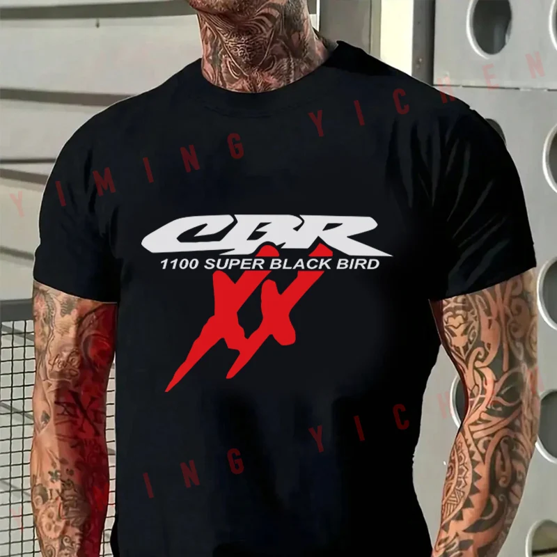 Motorcycles Cbr 1100 Super Blackbird Xx T S Men's Casual Moto T-Shirt Cotton Short Sleeve Shirt Summer Breathable Tops Tee
Motorcycles Cbr 1100 Super Blackbird Xx T S Men's Casual Moto T-Shirt Cotton Short Sleeve Shirt Summer Breathable Tops Tee