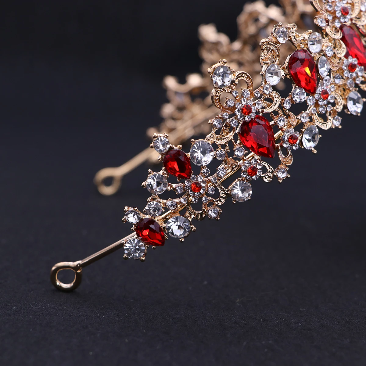 Princess Crown Bride for Wedding Bridal Headpieces Tiaras Red Rhinestones Vintage Jewelry The
Princess Crown Bride for Wedding Bridal Headpieces Tiaras Red Rhinestones Vintage Jewelry The
