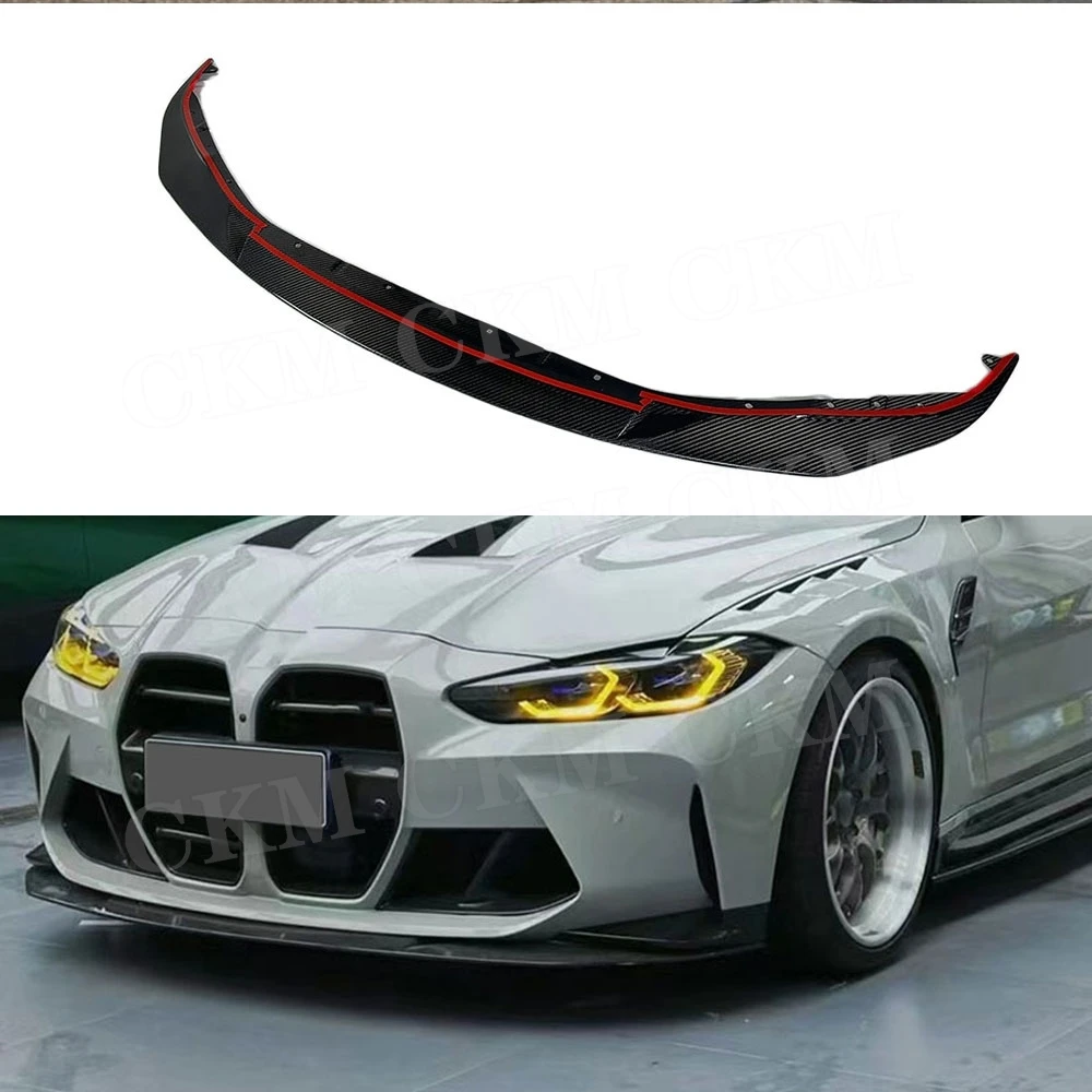 Dry Carbon Fiber Front Bumper Chin Lip Body Kits R Style Diffuser Protector For BMW G80 M3 G82 G83 M4 2021-2024
Dry Carbon Fiber Front Bumper Chin Lip Body Kits R Style Diffuser Protector For BMW G80 M3 G82 G83 M4 2021-2024