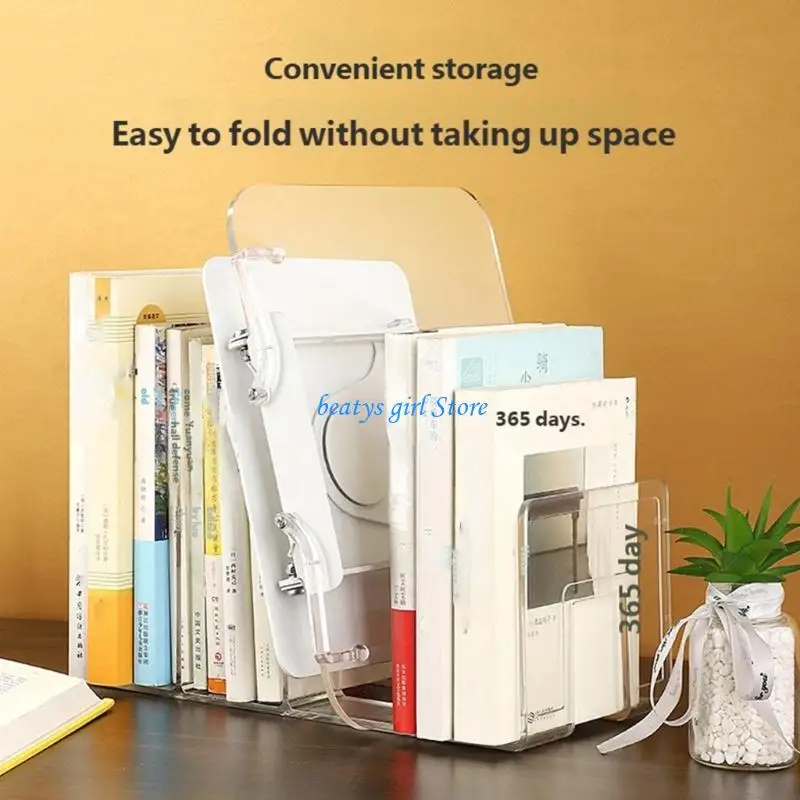C7AB Convenient Foldable Acrylic Book Stand 360Degree Option for Multiple Purposes
C7AB Convenient Foldable Acrylic Book Stand 360Degree Option for Multiple Purposes