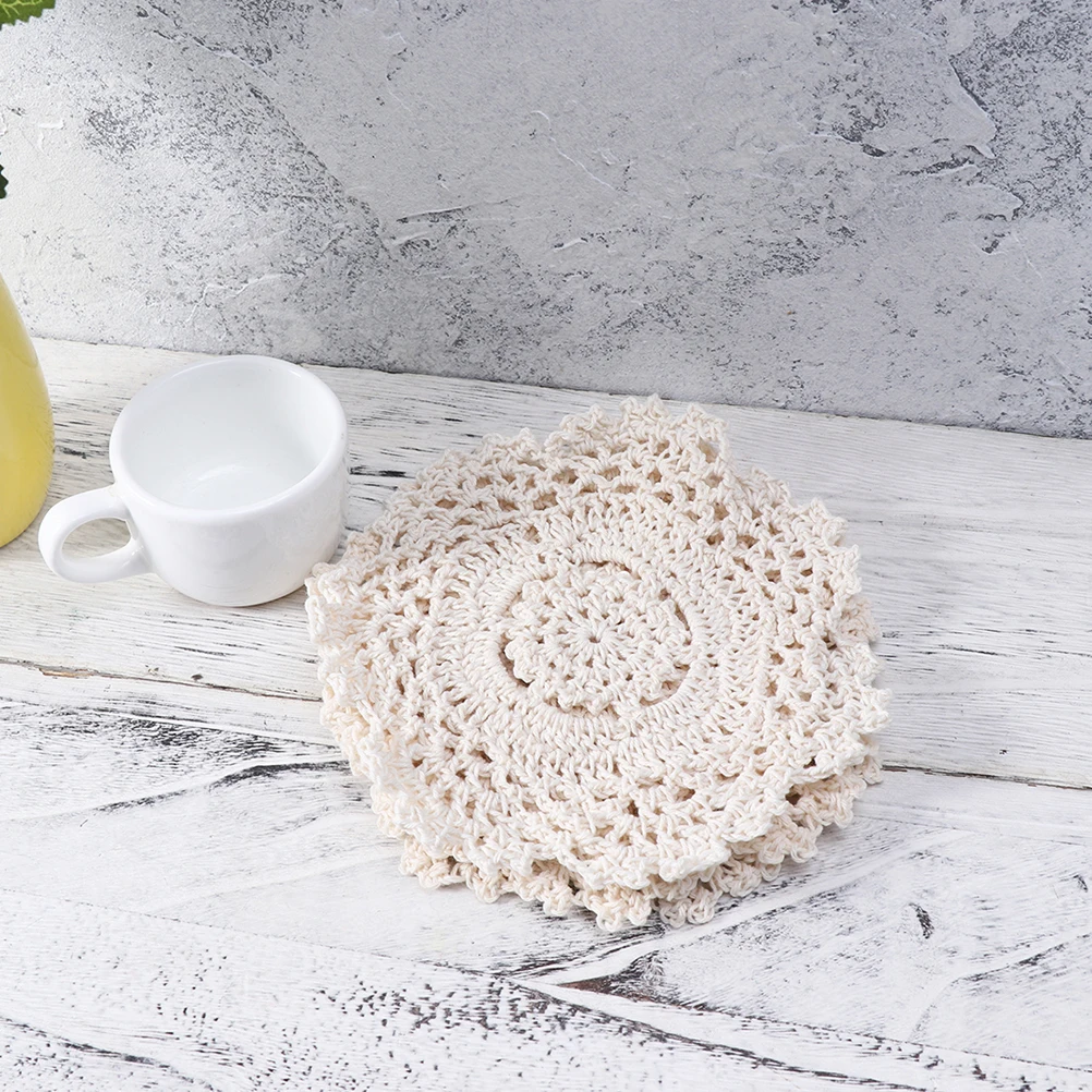 Round H made Lace Crochet Coasters Pink Hollow Placemats Vintage Drink Pads Reusable Washable Craft Project Gifts
Round H made Lace Crochet Coasters Pink Hollow Placemats Vintage Drink Pads Reusable Washable Craft Project Gifts
