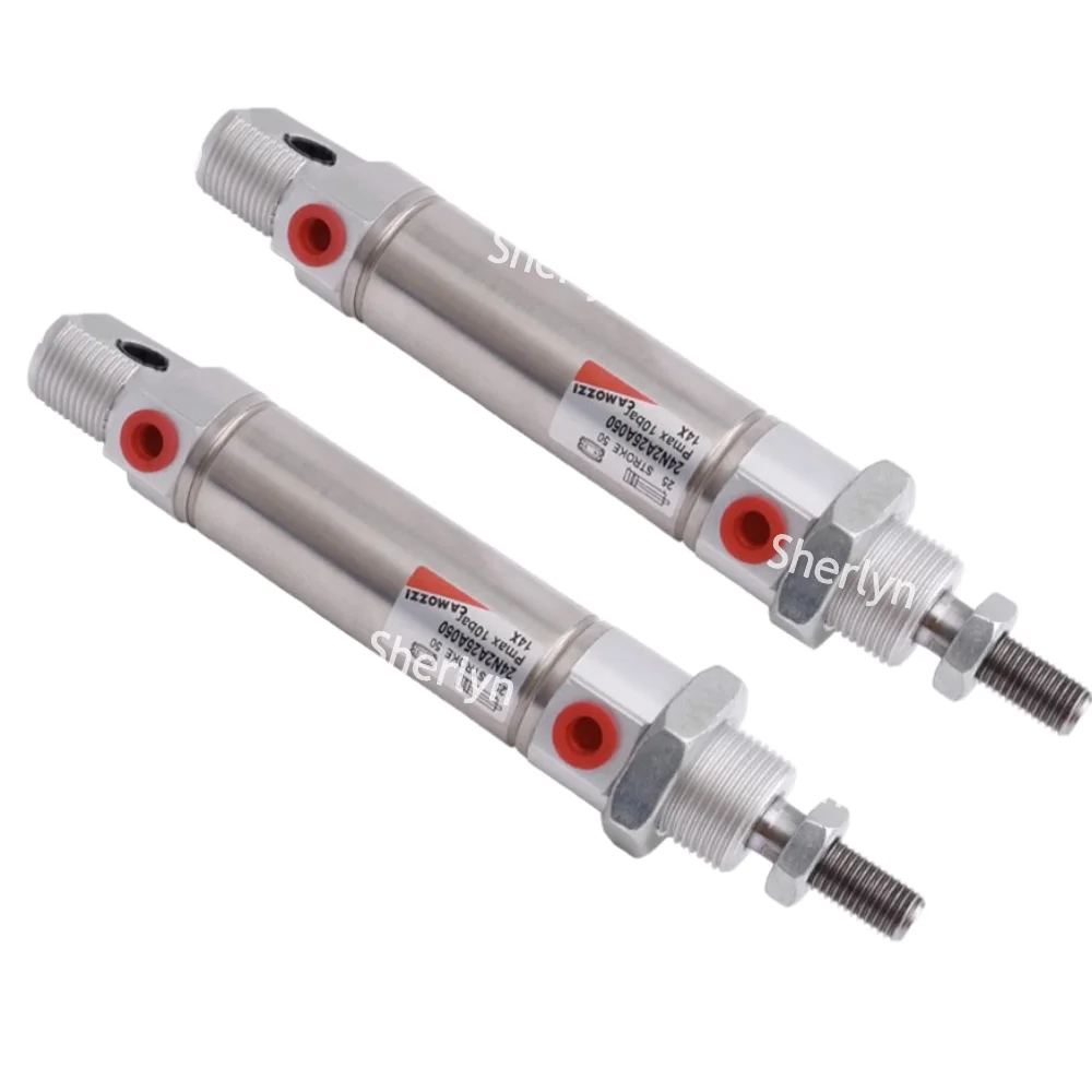 CAMOZZI 25N2A Miniature Stainless Steel Mini Cylinder 25N2A25A025 25N2A25A025
CAMOZZI 25N2A Miniature Stainless Steel Mini Cylinder 25N2A25A025 25N2A25A025