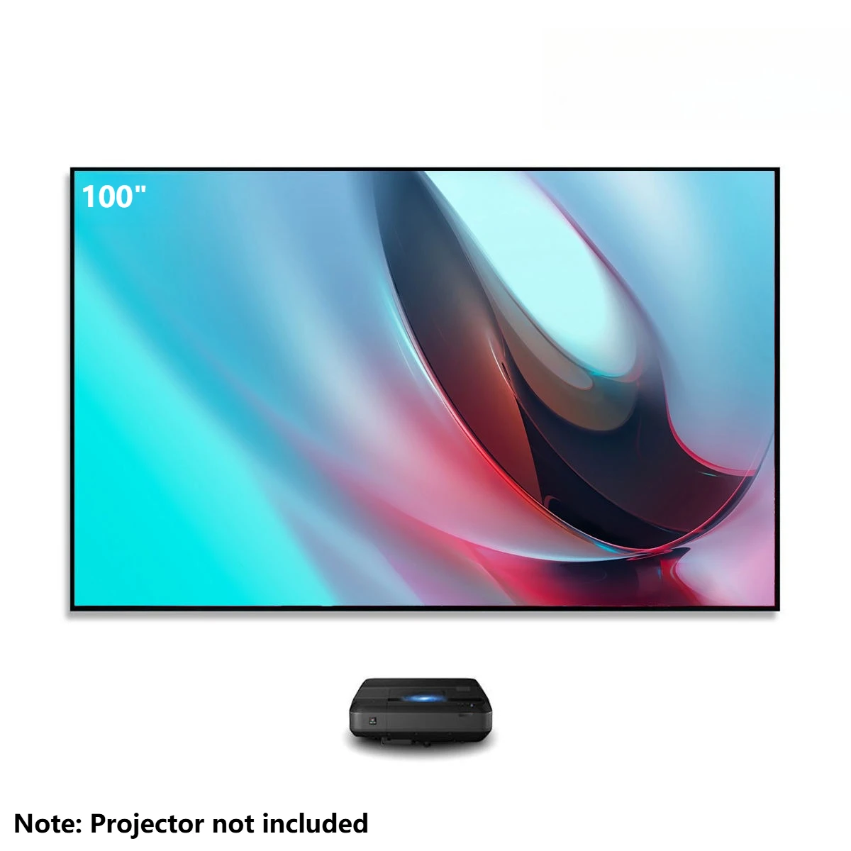 Ambient Light Rejecting Screen 100” 16:9 PET Crystal CLR Projector Screen Thin Fixed Frame for Ultra Short Throw Laser Projector
Ambient Light Rejecting Screen 100” 16:9 PET Crystal CLR Projector Screen Thin Fixed Frame for Ultra Short Throw Laser Projector