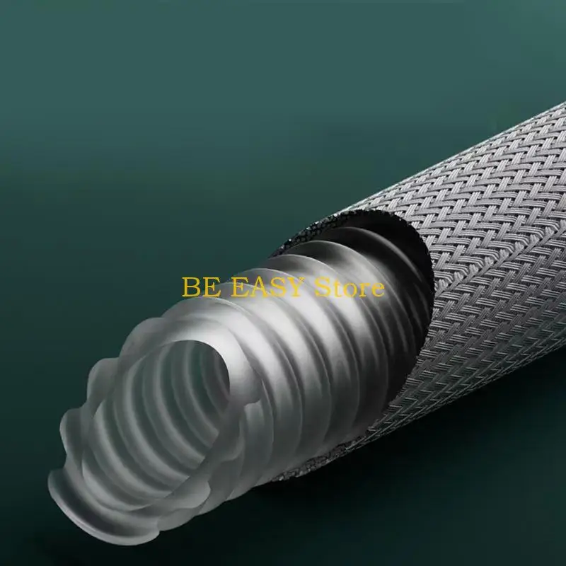 E28F 1.5m Shower Hose Flexible Hoses Replacement Flexible Shower Hose Attachment Nylon for Handheld Shower Heads & Toilets
E28F 1.5m Shower Hose Flexible Hoses Replacement Flexible Shower Hose Attachment Nylon for Handheld Shower Heads & Toilets