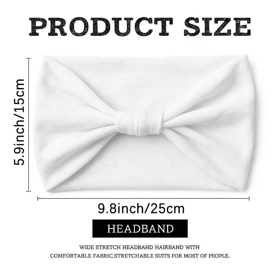 Wide Stretch Bow Headband For Women And Men, Soft Elastic Hairband For Sports Yoga Hiking
Wide Stretch Bow Headband For Women And Men, Soft Elastic Hairband For Sports Yoga Hiking