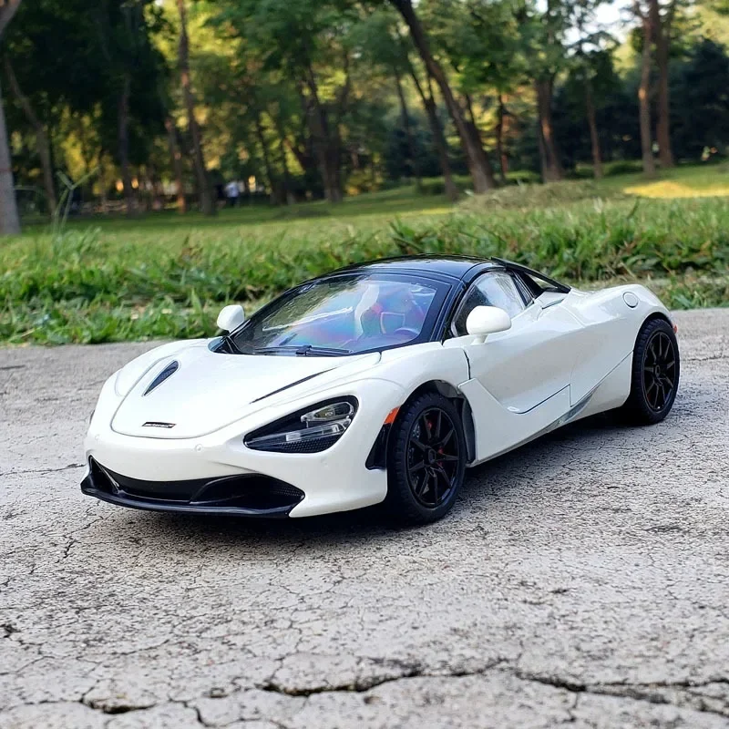 Новинка 1:24, Модель гоночного автомобиля McLaren 720S из сплава, литая металлическая модель спортивного автомобиля, имитация звука, детская игрушка в подарок
Новинка 1:24, Модель гоночного автомобиля McLaren 720S из сплава, литая металлическая модель спортивного автомобиля, имитация звука, детская игрушка в подарок