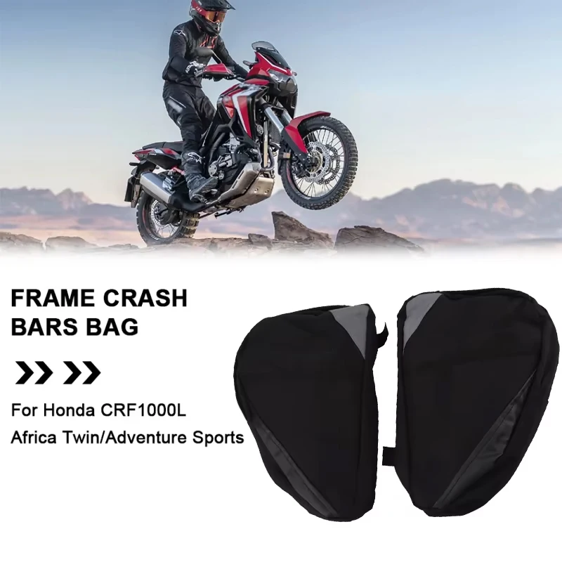 For Honda CRF1000L Africa Twin CRF 1000 L Adventure Sports Moto saddlebag Frame Crash Bars Waterproof Bag Bumper Placement bag
For Honda CRF1000L Africa Twin CRF 1000 L Adventure Sports Moto saddlebag Frame Crash Bars Waterproof Bag Bumper Placement bag