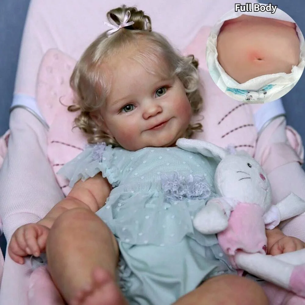 A 50cm Reborn Doll Baby Doll - Full Silicone Vinyl Girl Body - 20 Inch 3D Painted Skin Realistic Doll Toy Christmas Gift
A 50cm Reborn Doll Baby Doll - Full Silicone Vinyl Girl Body - 20 Inch 3D Painted Skin Realistic Doll Toy Christmas Gift
