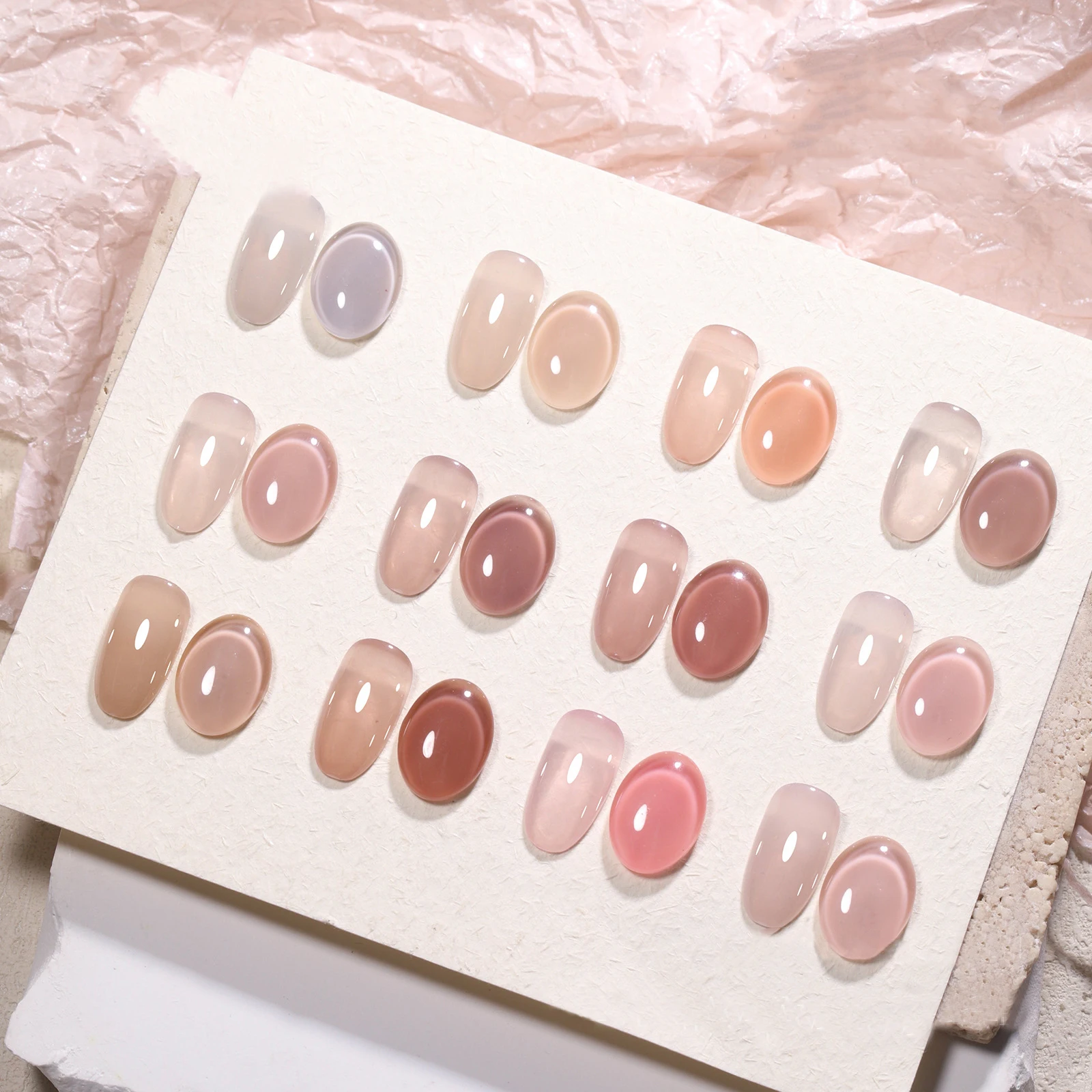 60pcs/kit 15ML Korean Hema TPO Free Nail Gel Polish Nude Semi Permanent Soak Off UV&LED Gel Nails Tips Art Supplies Accessories
60pcs/kit 15ML Korean Hema TPO Free Nail Gel Polish Nude Semi Permanent Soak Off UV&LED Gel Nails Tips Art Supplies Accessories