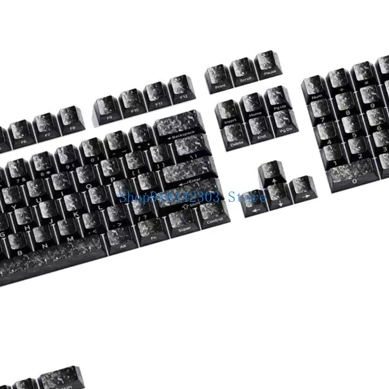 652F Unique Carbon Fiber Texture Keycaps 119 Full Set for Mechanical Keyboards Modern Look and Ergonomic Feel
652F Unique Carbon Fiber Texture Keycaps 119 Full Set for Mechanical Keyboards Modern Look and Ergonomic Feel