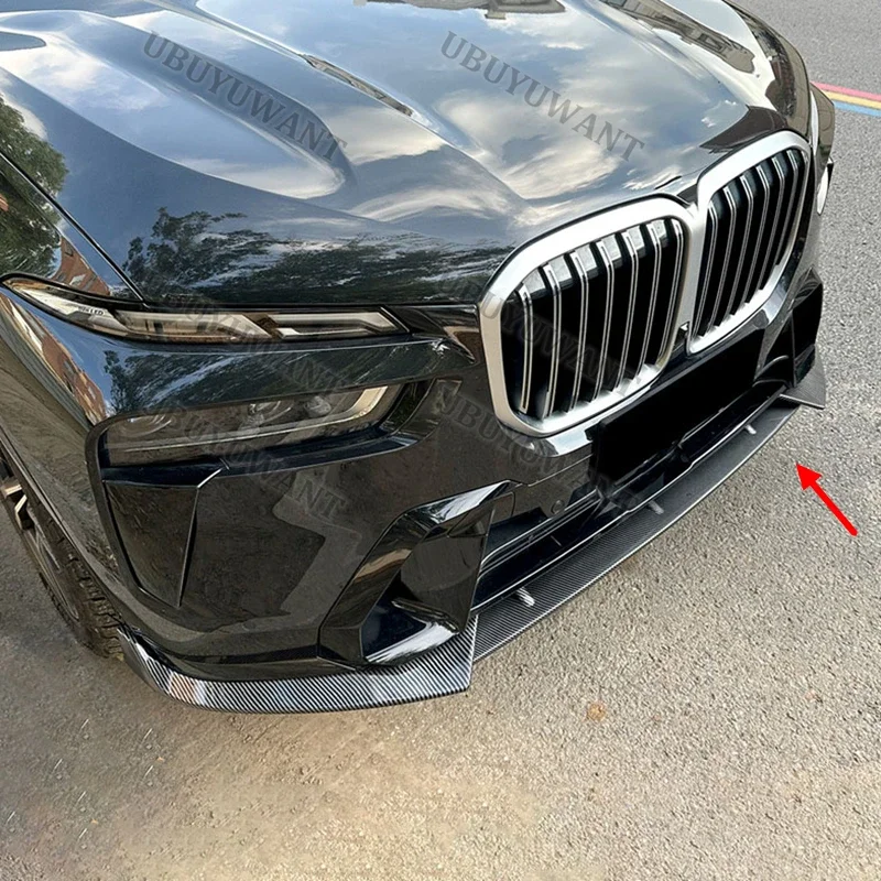 For BMW X7 G07 LCI M Sport 2023+ Bumper Lip Chin Front Lip Spoiler Splitters Body Kit Aprons Cover Guard Trim
For BMW X7 G07 LCI M Sport 2023+ Bumper Lip Chin Front Lip Spoiler Splitters Body Kit Aprons Cover Guard Trim