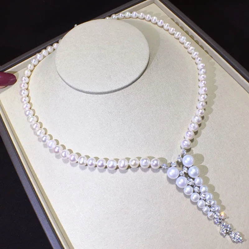 New Style Freshwater Pearl Necklace Wholesale for Women8-9mmUnique Designer Fashion Exquisite Jewelry Accessories
New Style Freshwater Pearl Necklace Wholesale for Women8-9mmUnique Designer Fashion Exquisite Jewelry Accessories