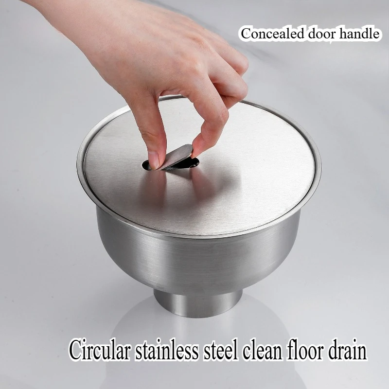 Stainless steel circular drainage and odor proof floor drain in basement/mall/office
Stainless steel circular drainage and odor proof floor drain in basement/mall/office
