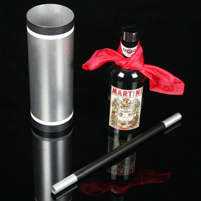 Cane Silk and Bottle Magic Tricks Silk Vanish Bottle Appear From Empty Tube Magia Magician Stage Illusions Gimmick Mentalism
Cane Silk and Bottle Magic Tricks Silk Vanish Bottle Appear From Empty Tube Magia Magician Stage Illusions Gimmick Mentalism