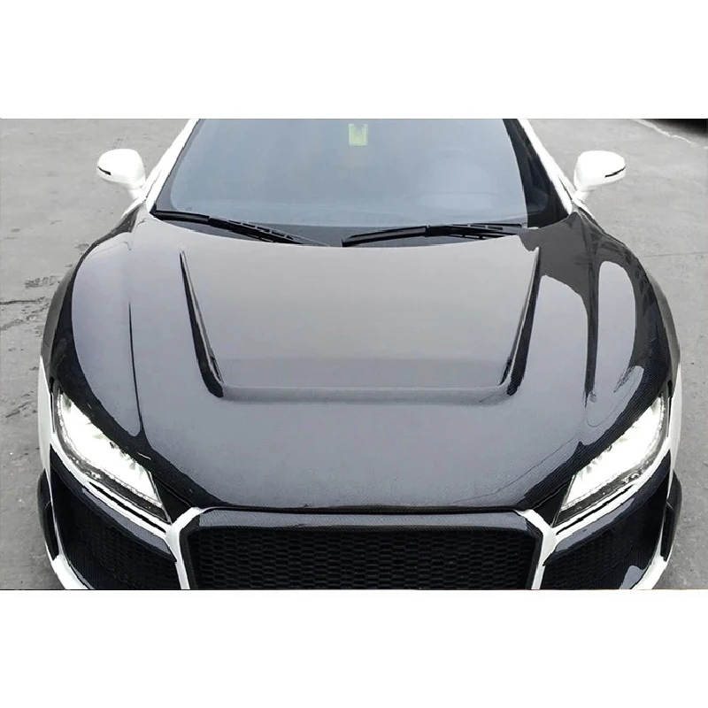 High Quality PI Style FRP Front Engine Hood Sports Car Gloss Easy Installation Exterior Parts
High Quality PI Style FRP Front Engine Hood Sports Car Gloss Easy Installation Exterior Parts