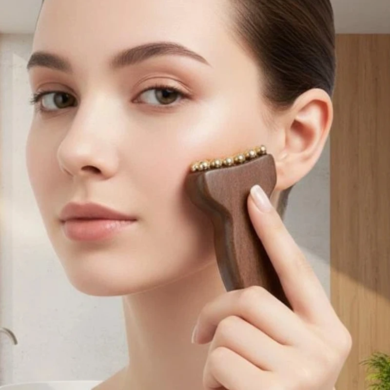 Facial Meridian Massager Gua Sha Roller Bead Fascia Lifting Tool Lymphatic Drainage Massage Trigger Point Massage Metal Roller
Facial Meridian Massager Gua Sha Roller Bead Fascia Lifting Tool Lymphatic Drainage Massage Trigger Point Massage Metal Roller