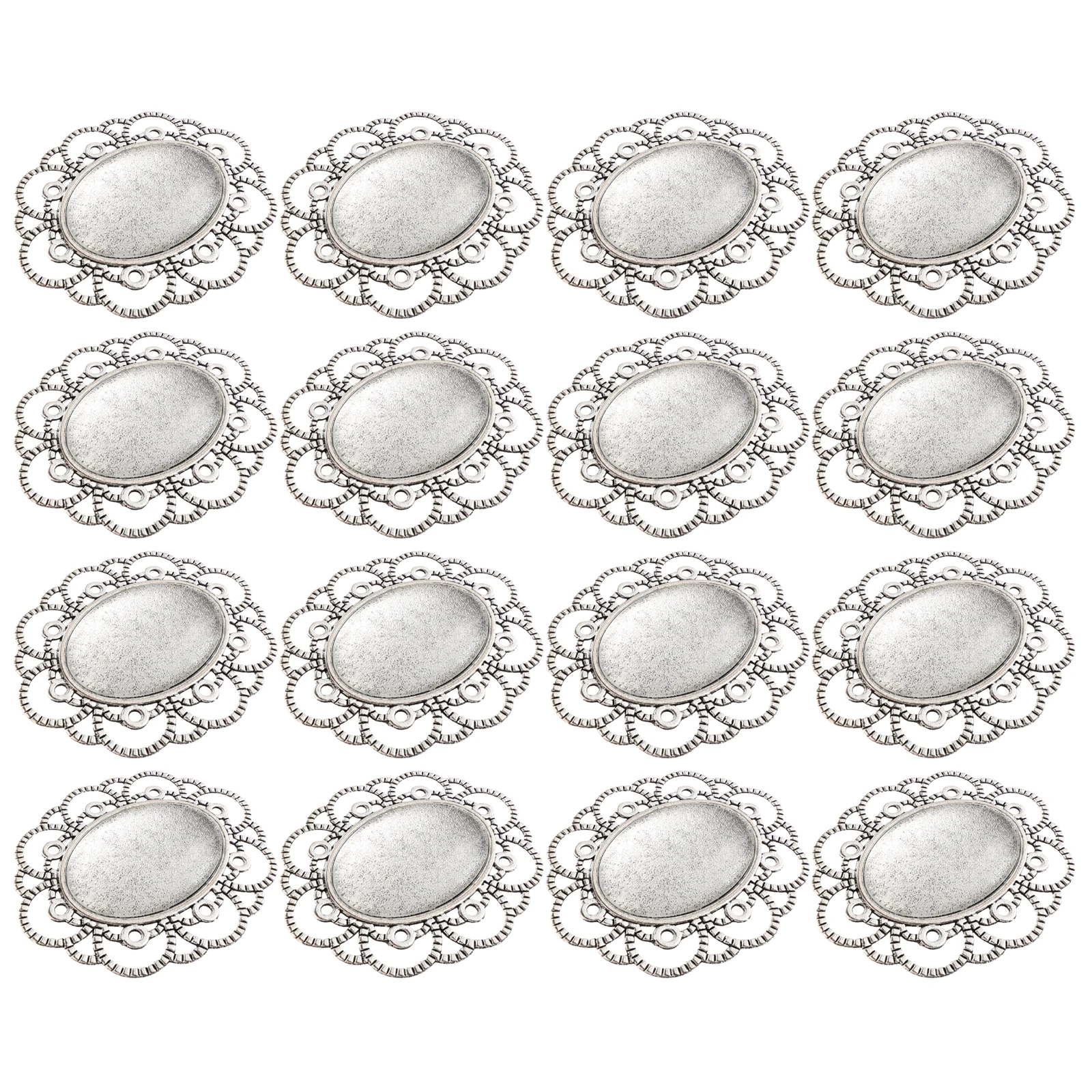 30pcs Base Vintage Alloy Glass Diy Craft Supplies Jewelry Making Kits Brooch Bezel Custom Pins Settings Trays
30pcs Base Vintage Alloy Glass Diy Craft Supplies Jewelry Making Kits Brooch Bezel Custom Pins Settings Trays
