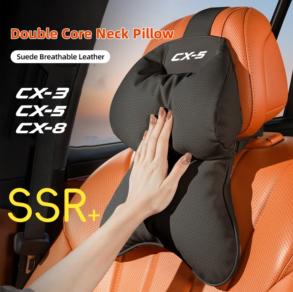 Suede Car Neck Headrest Pillow Universal Seat Head Support Neck Protector Seat Neck Rest For Mazda 3 CX5 CX3 CX8 6 GH MX5
Suede Car Neck Headrest Pillow Universal Seat Head Support Neck Protector Seat Neck Rest For Mazda 3 CX5 CX3 CX8 6 GH MX5