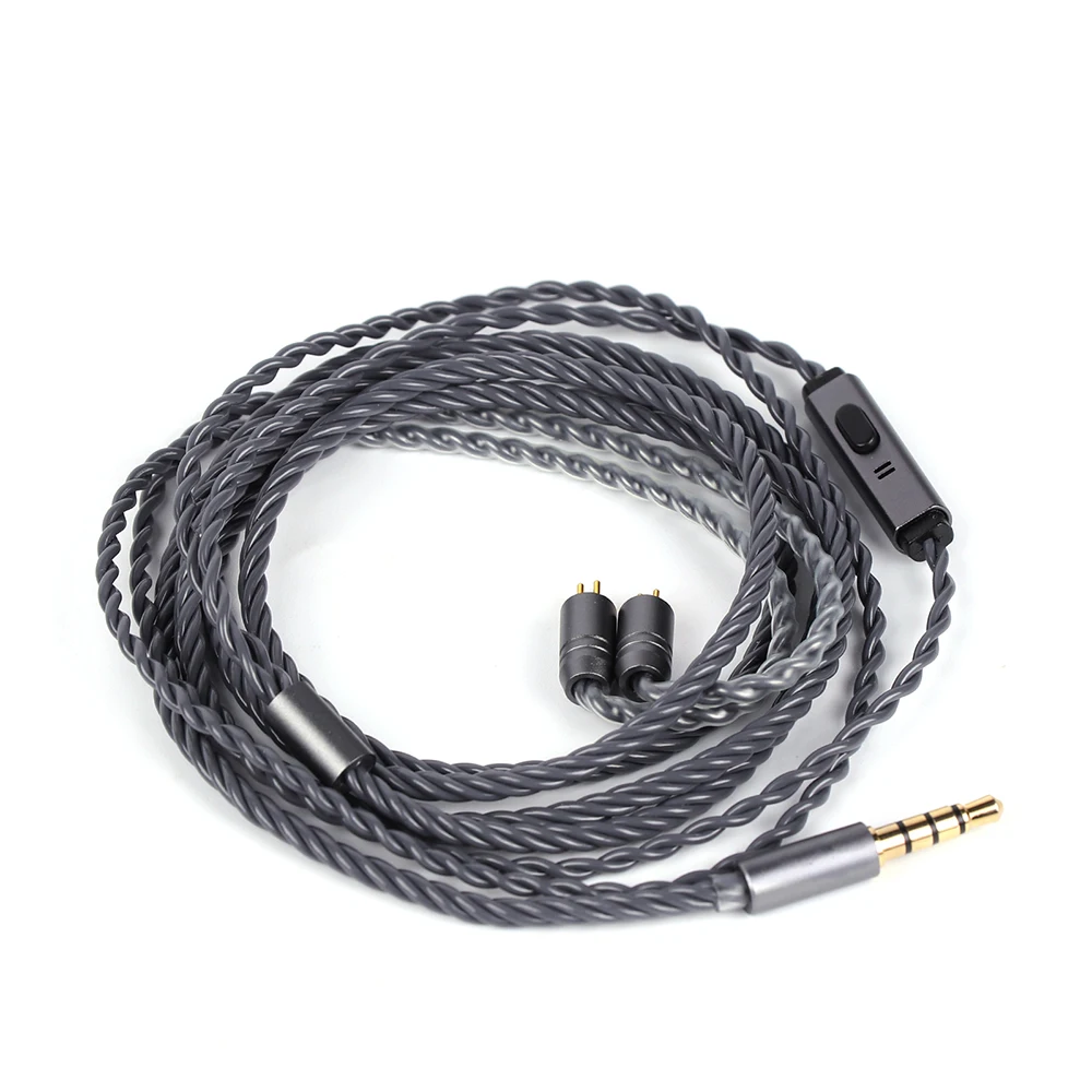 Tripowin Grace Detachable Earphone Cable with Microphone 0.78mm 2Pin Connector Silver-plated Oxygen Free Copper OFC Olina Mele
Tripowin Grace Detachable Earphone Cable with Microphone 0.78mm 2Pin Connector Silver-plated Oxygen Free Copper OFC Olina Mele