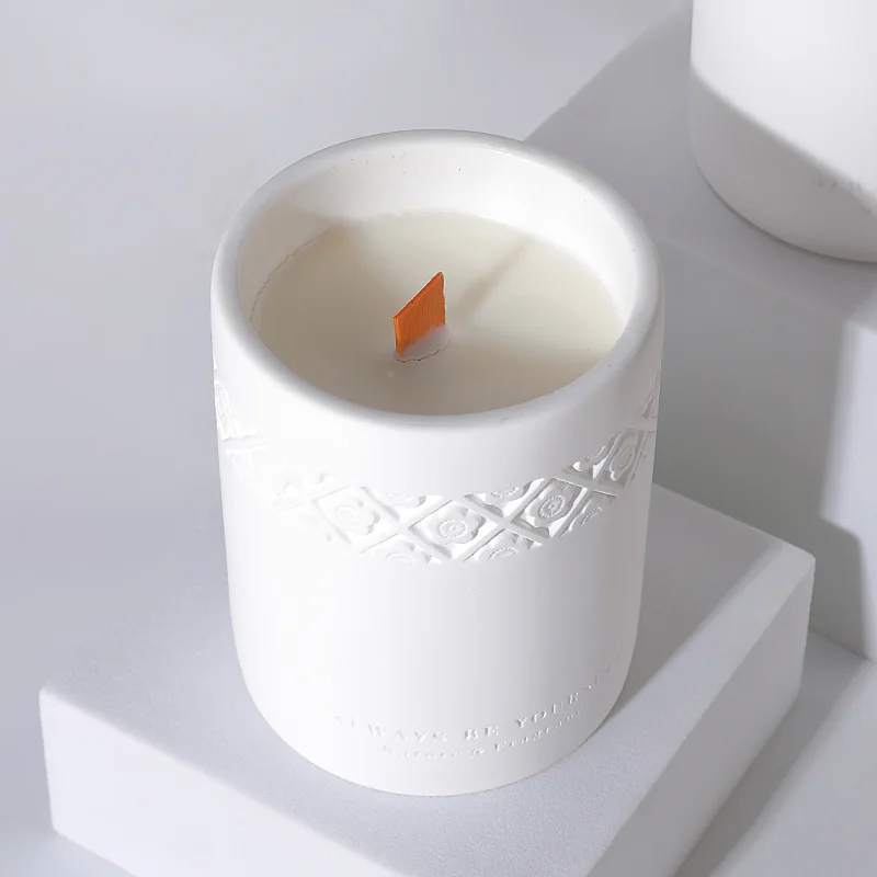 Gypsum Plum Blossom Aromatherapy Candle Cup Empty Cup Capacity 160g DIY Soy Wax Container
Gypsum Plum Blossom Aromatherapy Candle Cup Empty Cup Capacity 160g DIY Soy Wax Container