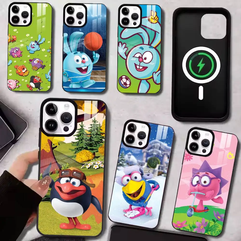 Healing Cartoon KikoRiki Phone Case For iPhone Magnetic 15,16,17,14,13,12,11 Plus,Pro with Wireless Charging
Healing Cartoon KikoRiki Phone Case For iPhone Magnetic 15,16,17,14,13,12,11 Plus,Pro with Wireless Charging