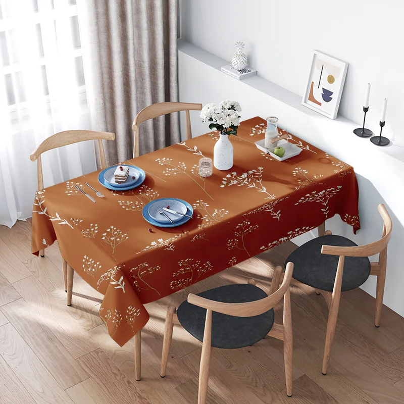Modern Floral Tablecloth Rustic Dining Decor Set Red with White Embroidery for Home Kitchen Tablescape Decoration
Modern Floral Tablecloth Rustic Dining Decor Set Red with White Embroidery for Home Kitchen Tablescape Decoration