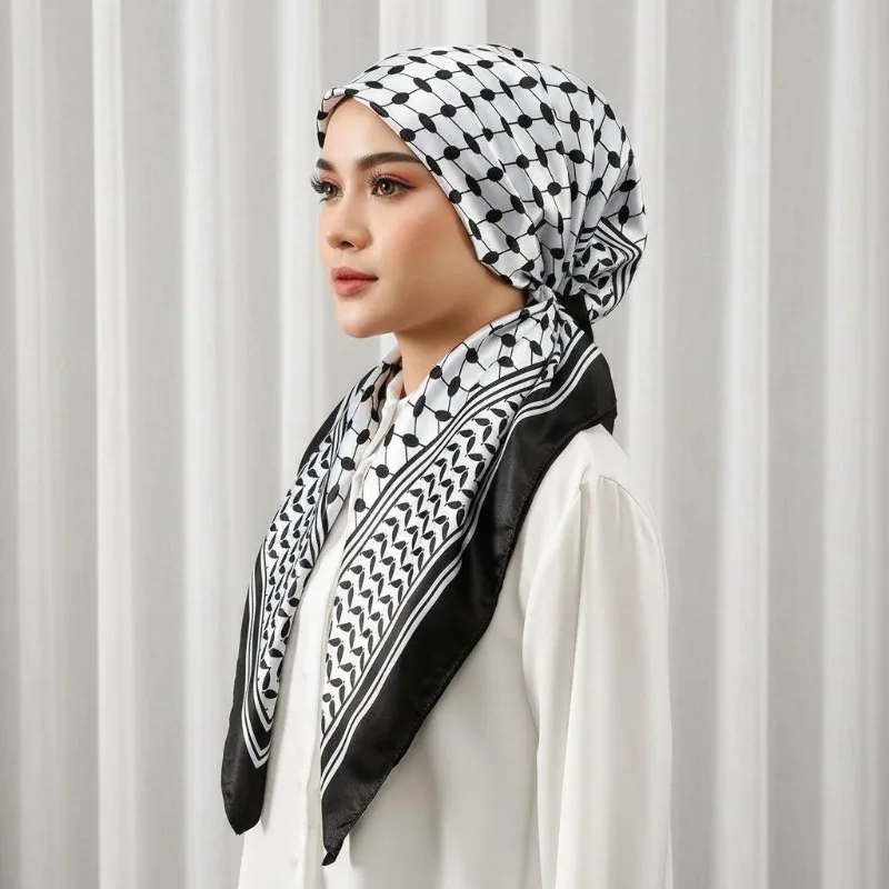 Cross-border new Middle Eastern printed headscarf tie hat for women, ethnic style, simple and versatile, with elastic band
Cross-border new Middle Eastern printed headscarf tie hat for women, ethnic style, simple and versatile, with elastic band