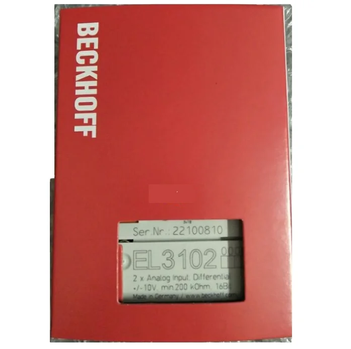 Beckhoff EL3102 Ether Terminal, 2-channel Analog Input Module
Beckhoff EL3102 Ether Terminal, 2-channel Analog Input Module
