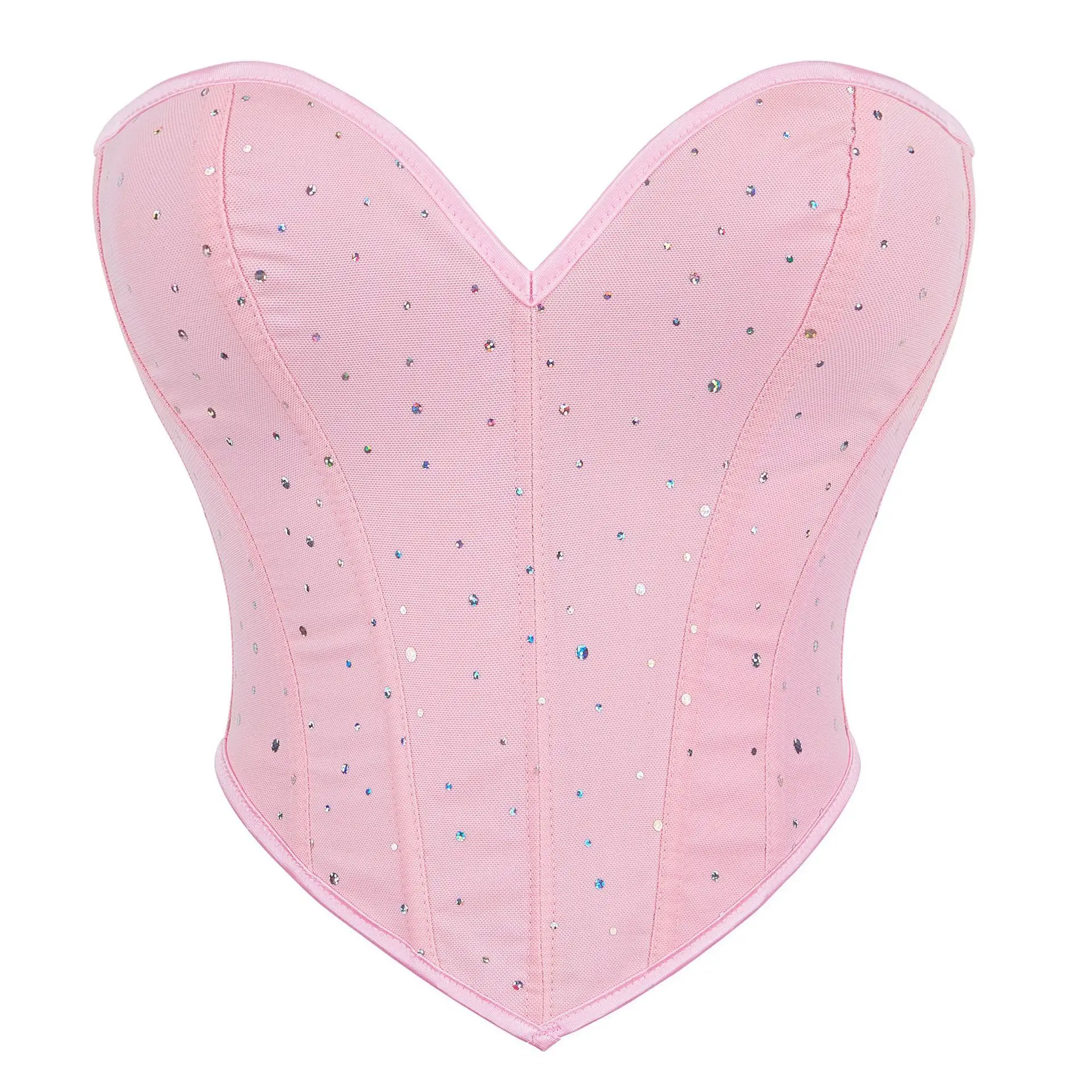 Sexy Diamond Decorated Women's Strapl Bra Top New Arrival Torso Support Innerwear Alluring Chest Enhancing Polyester Fabric
Sexy Diamond Decorated Women's Strapl Bra Top New Arrival Torso Support Innerwear Alluring Chest Enhancing Polyester Fabric