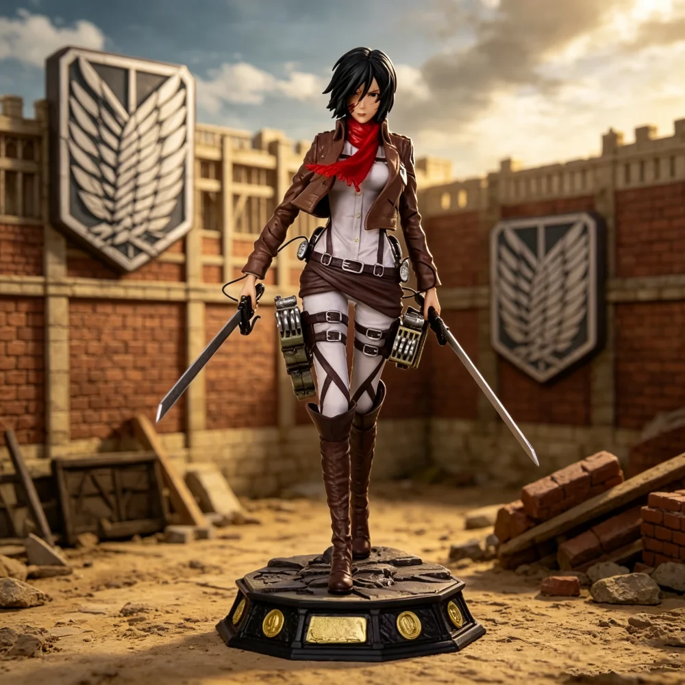 Anime Attack on Titan Figures Mikasa Ackerman Figure 30cm/11.81inch PVC Ackerman Action Figure Collection Model Toys Gifts
Anime Attack on Titan Figures Mikasa Ackerman Figure 30cm/11.81inch PVC Ackerman Action Figure Collection Model Toys Gifts