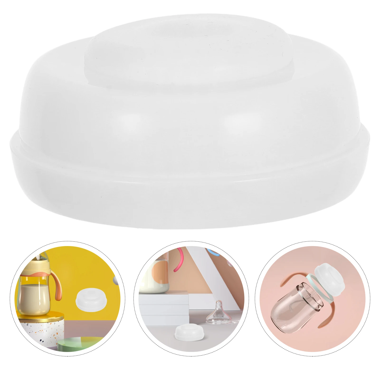 Sealing Cover Gasket Glass Bottle Replacement Caps Sealer Silicone Disk Milk Leak-proof Lids Reusable
Sealing Cover Gasket Glass Bottle Replacement Caps Sealer Silicone Disk Milk Leak-proof Lids Reusable