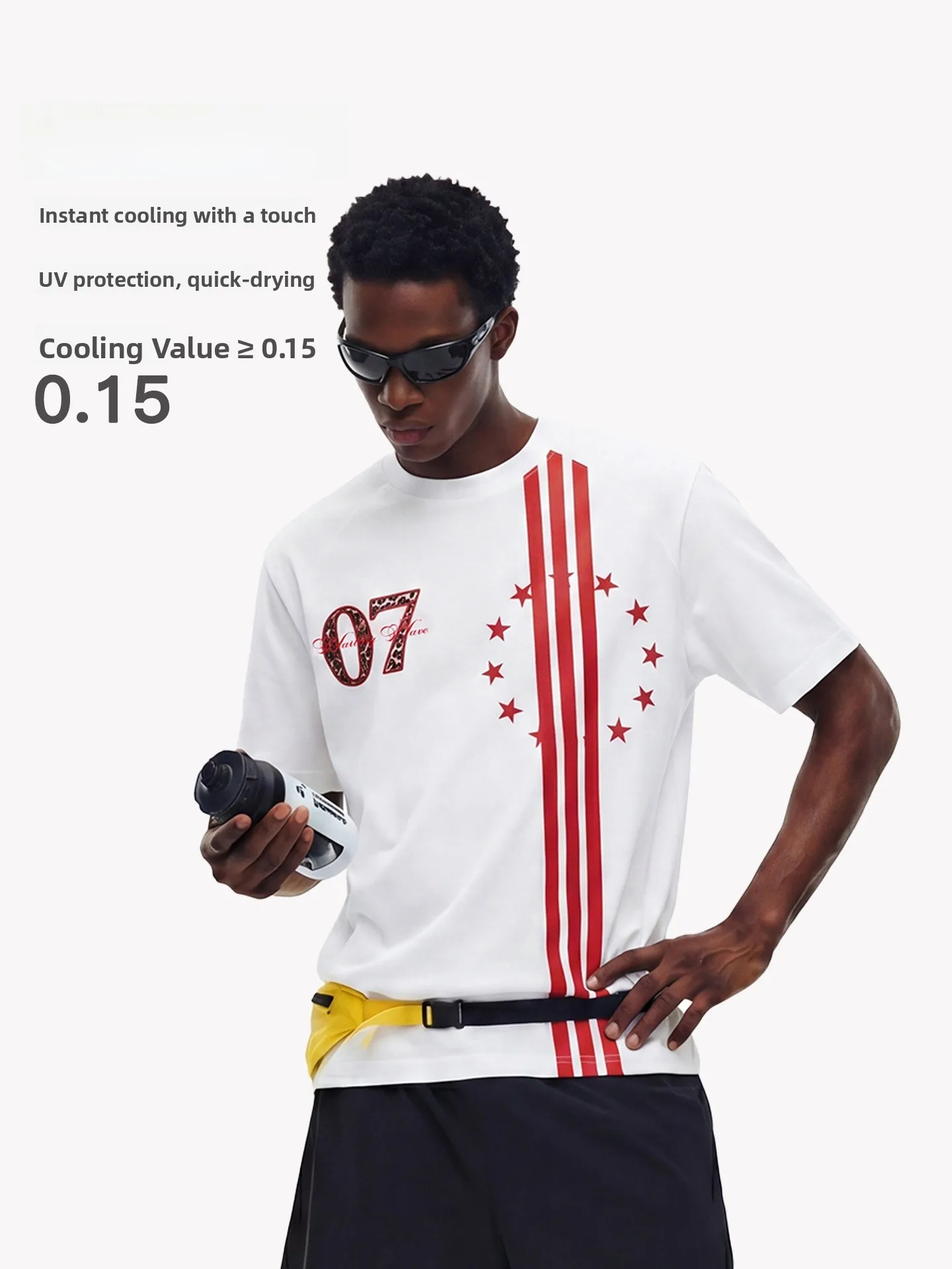 Waitingwave round Neck Short Sleeve T-Shirt Sports Clothing for Men And Women Casual Style Quick Dry UV Protection Cotton Blend
Waitingwave round Neck Short Sleeve T-Shirt Sports Clothing for Men And Women Casual Style Quick Dry UV Protection Cotton Blend