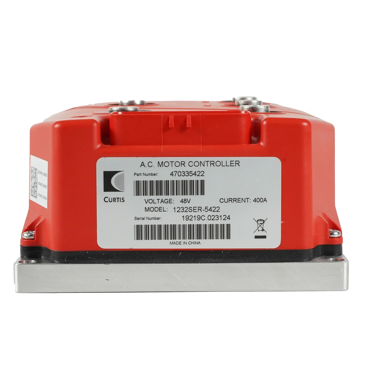 Curtis AC Motor Controller EV Conversion Kit 1232SER-5422 48V 400A Replacement OEM Version
Curtis AC Motor Controller EV Conversion Kit 1232SER-5422 48V 400A Replacement OEM Version