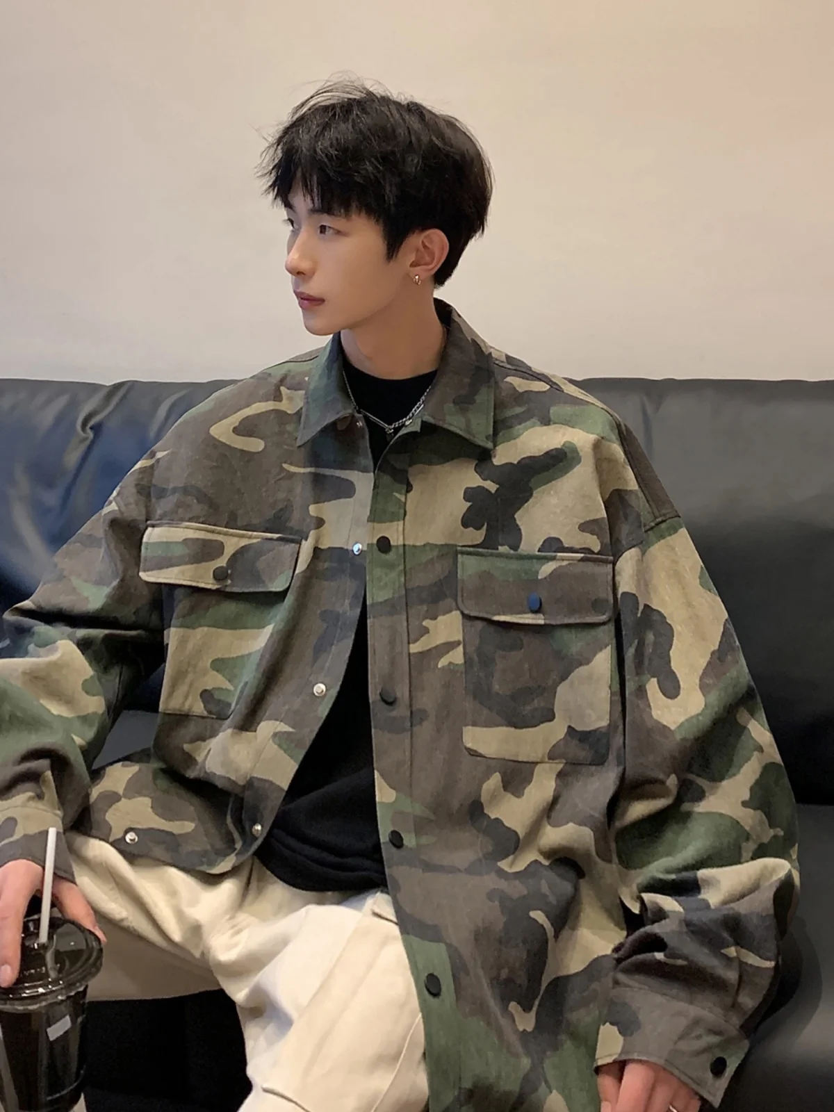 Urban Street Sle Camouflage Jaet Men's Spring Autumn New American High Street Functional Workwear Coat Loose Fit Youth Trend
Urban Street Sle Camouflage Jaet Men's Spring Autumn New American High Street Functional Workwear Coat Loose Fit Youth Trend