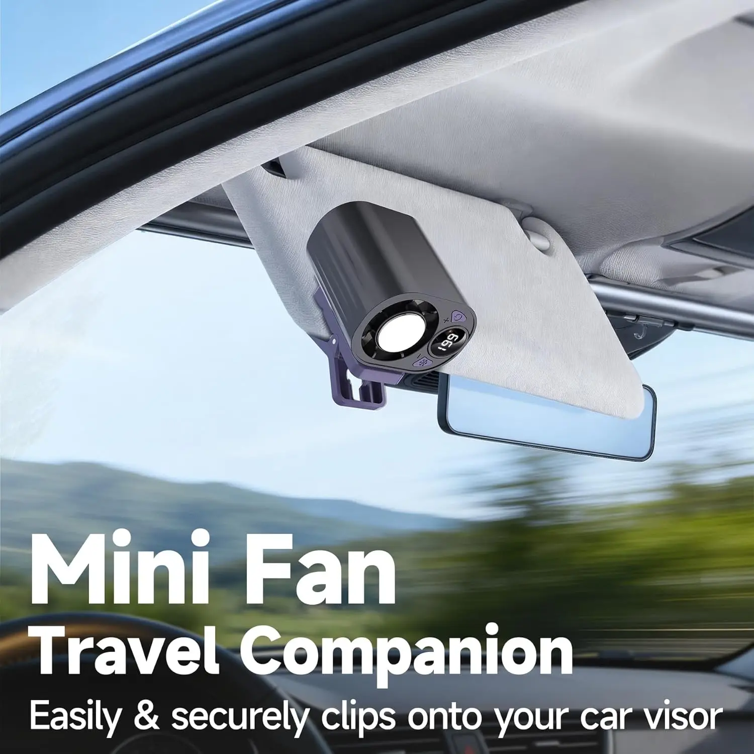 199 Speeds Portable Clip Fan With LED Display, 18000RPM Turbo Cooling Personal Fan For Car, Desk, Umbrella, Waist,
199 Speeds Portable Clip Fan With LED Display, 18000RPM Turbo Cooling Personal Fan For Car, Desk, Umbrella, Waist,