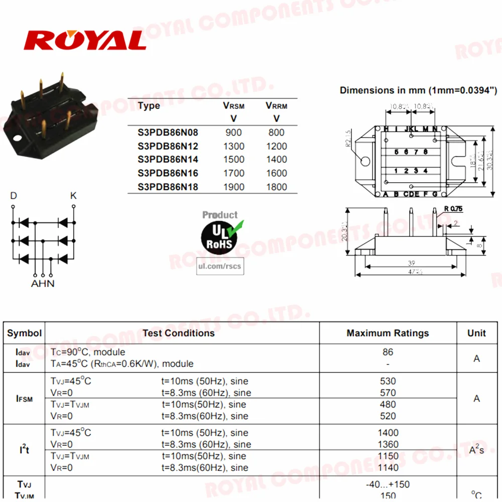 New S3PDB86N16 S3PDB86N18 S3PDB86N14 S3PDB86N12 S3PDB86N08
New S3PDB86N16 S3PDB86N18 S3PDB86N14 S3PDB86N12 S3PDB86N08
