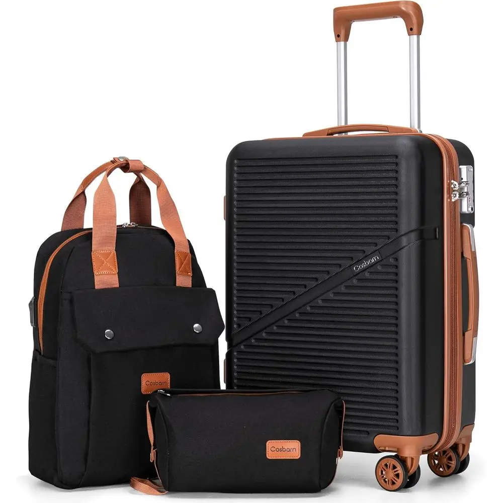 20 Inch ABS Lightweight Carry-On Suitcase with Wheels, TSA Lock for Air Travel
20 Inch ABS Lightweight Carry-On Suitcase with Wheels, TSA Lock for Air Travel
