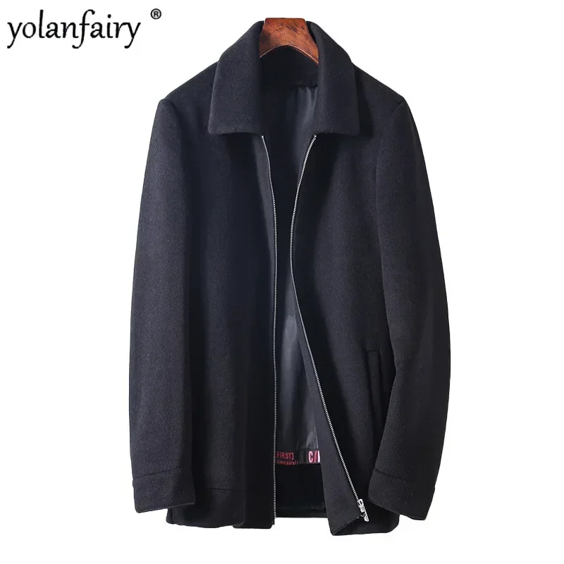 Double Sided Wool Jacket Men's Coat Autumn Winter New Men Thick Rabbit Fur Inner Woolen Coats and Jackets Male Business Overcoat
Double Sided Wool Jacket Men's Coat Autumn Winter New Men Thick Rabbit Fur Inner Woolen Coats and Jackets Male Business Overcoat