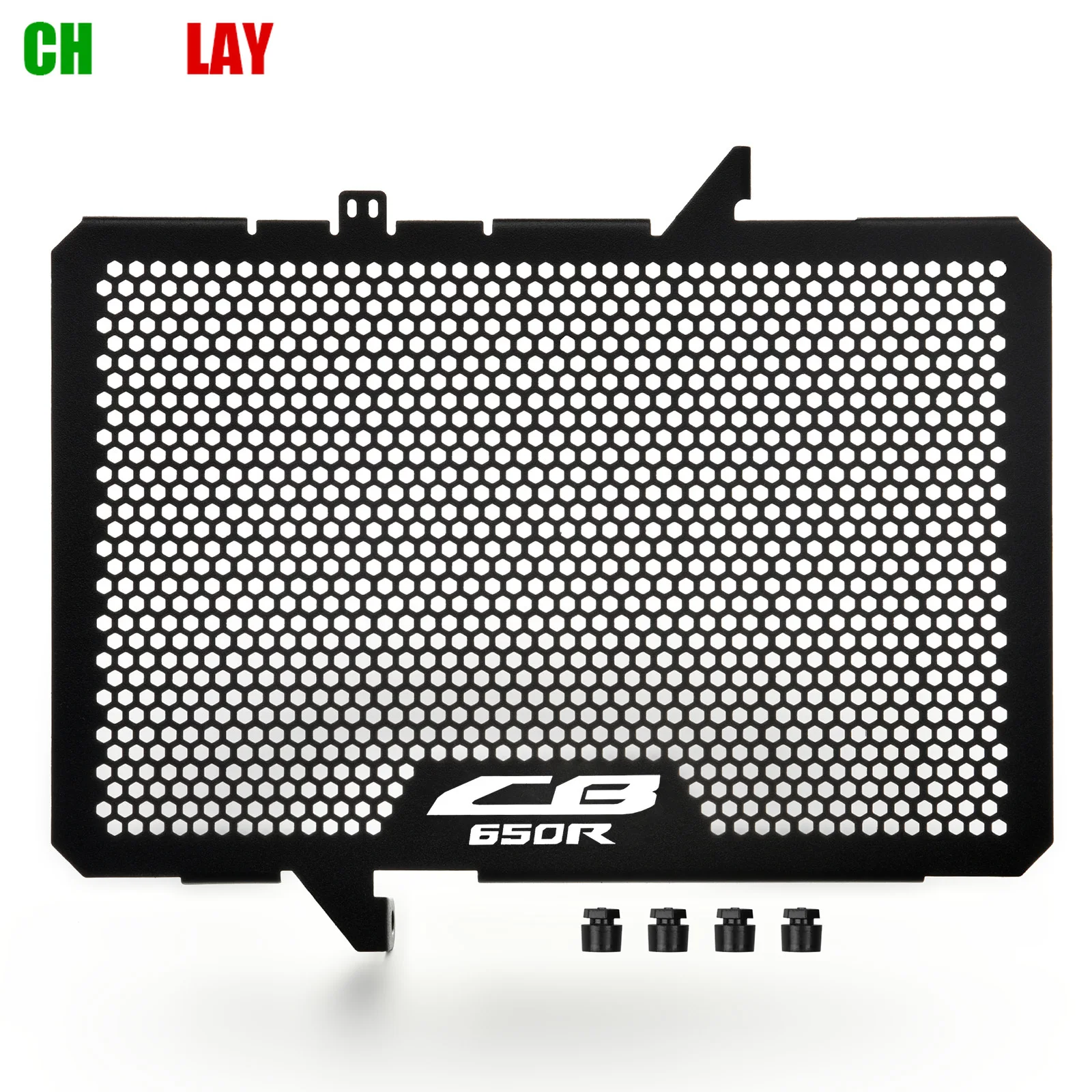 CHINGLAY Защитная решетка радиатора подходит для CB650F CB650R CBR650F CBR650R Кожухи радиатора Защитная крышка Аксессуары 2017-2024 
CHINGLAY Защитная решетка радиатора подходит для CB650F CB650R CBR650F CBR650R Кожухи радиатора Защитная крышка Аксессуары 2017-2024