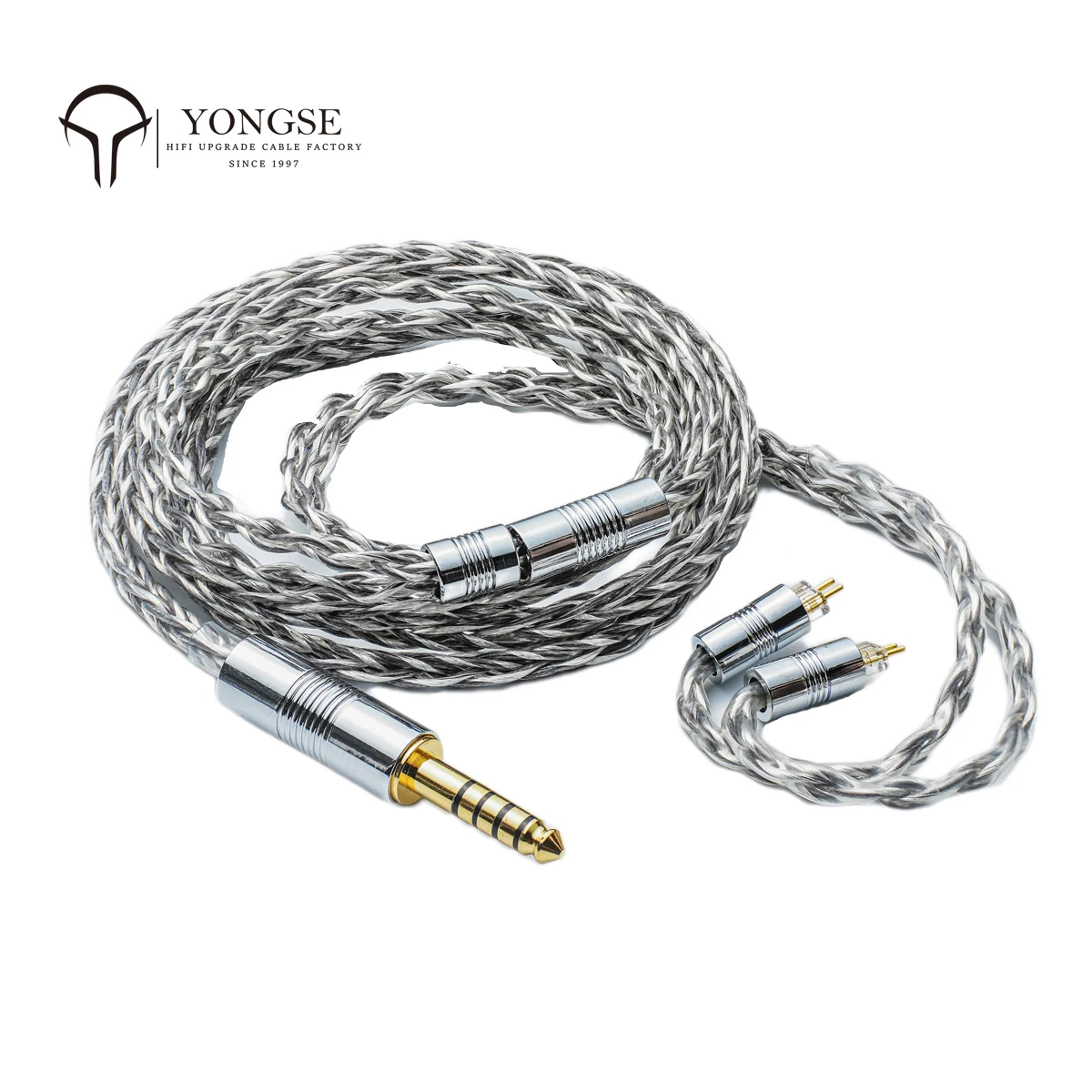 YONGSE Lunar Earphone Upgrade Cable 7N Single Crystal Copper Lightweight Carbon Fiber Casing
YONGSE Lunar Earphone Upgrade Cable 7N Single Crystal Copper Lightweight Carbon Fiber Casing