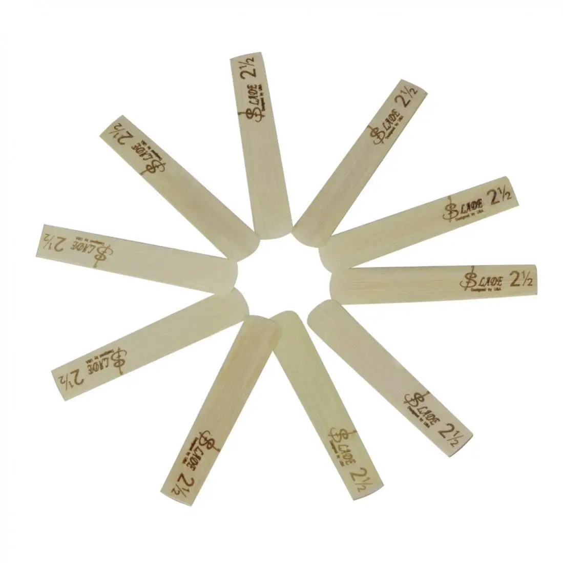 SLADE 10pcs 2 1/2 Traditional Bamboo Clarinet /Alto/SopranoReeds Reed for Bb Clarinet Woodwind Instruments Parts & Accessoeres
SLADE 10pcs 2 1/2 Traditional Bamboo Clarinet /Alto/SopranoReeds Reed for Bb Clarinet Woodwind Instruments Parts & Accessoeres