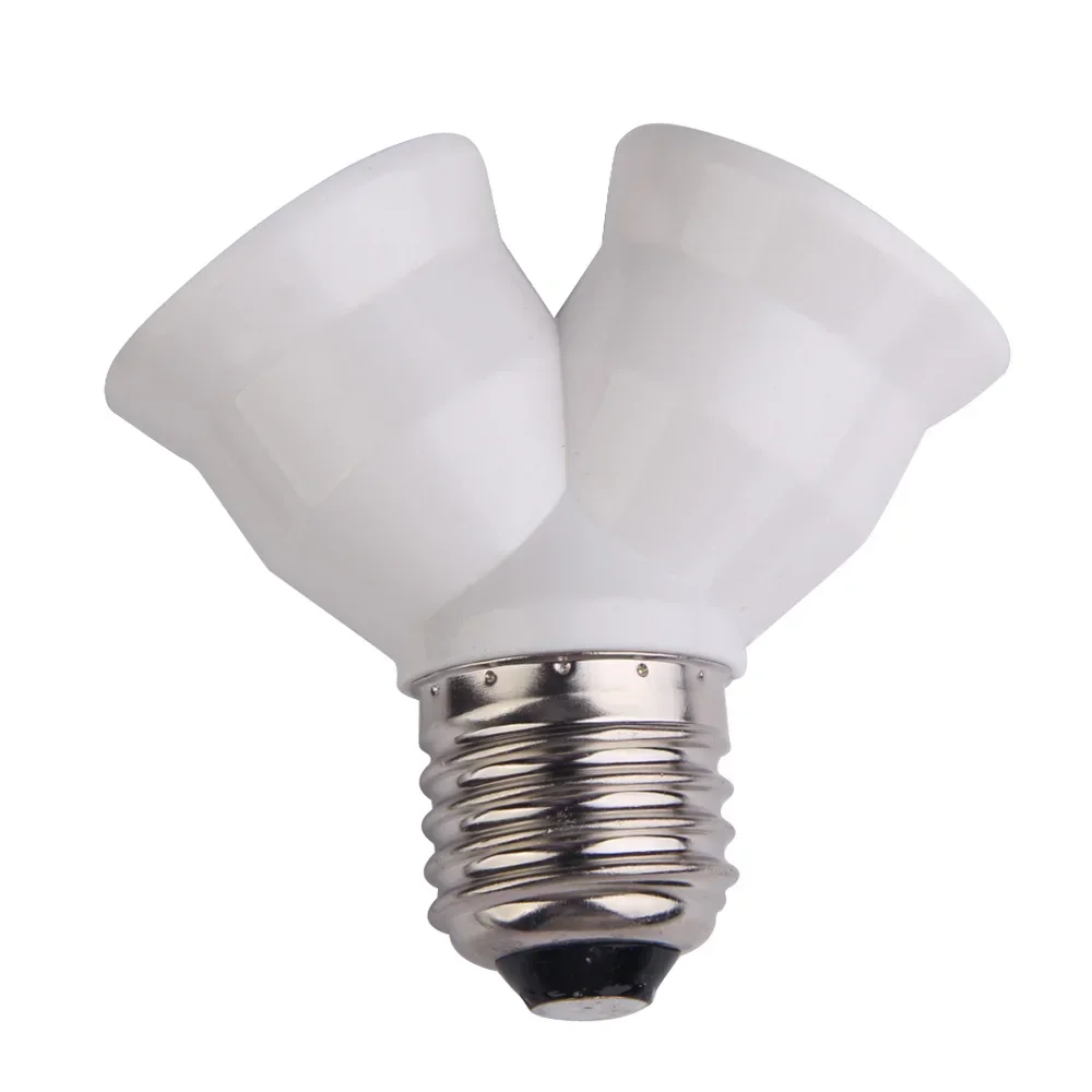 E27 Socket Splitter 10PCS, Dual E27 Bulb Holder Extension, Copper Contact Adapter, Lamp Base Converter Distributor
E27 Socket Splitter 10PCS, Dual E27 Bulb Holder Extension, Copper Contact Adapter, Lamp Base Converter Distributor
