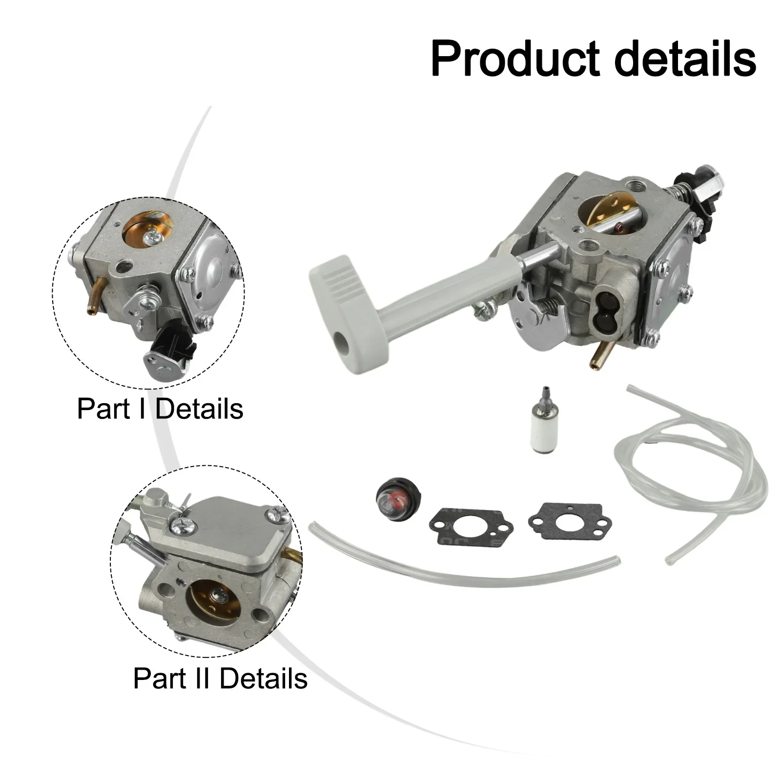 High Performance Carburetor Kit 308054079 Designed for RY08420 RY08420A BP42 Backpack Blowers with Easy Installation
High Performance Carburetor Kit 308054079 Designed for RY08420 RY08420A BP42 Backpack Blowers with Easy Installation