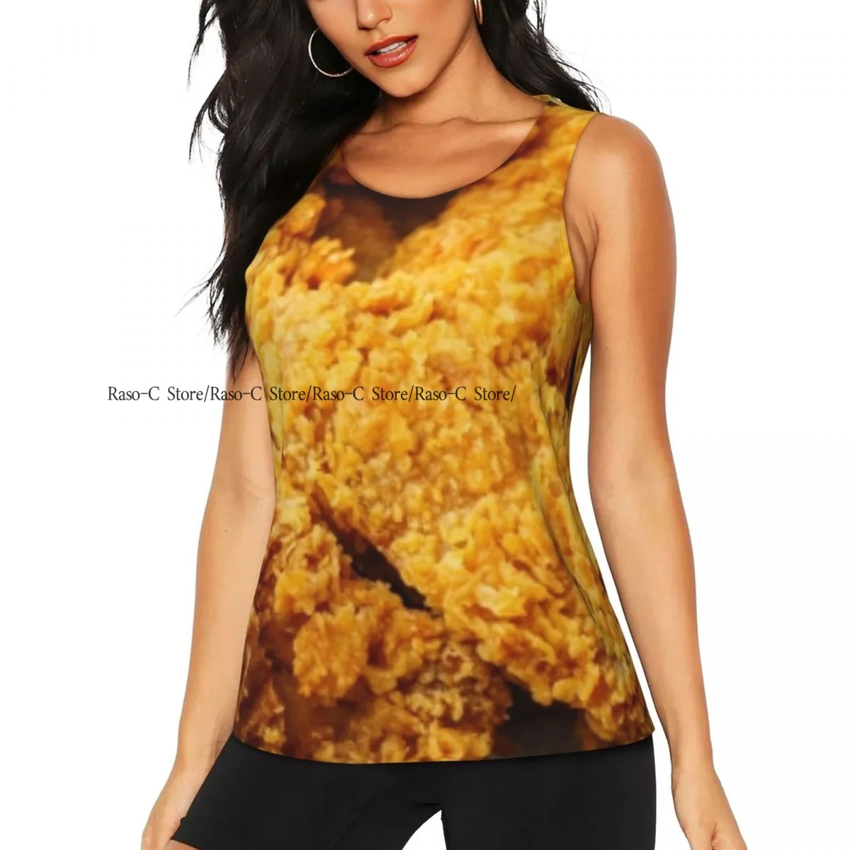 Женский повседневный спортивный жилет для йоги с жареной курицей, быстросохнущая футболка для бега, тренировочные рукава для тренировок в тренажерном зале
Женский повседневный спортивный жилет для йоги с жареной курицей, быстросохнущая футболка для бега, тренировочные рукава для тренировок в тренажерном зале