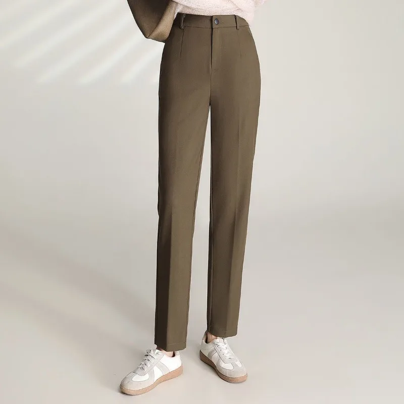 Women's High Waist Straight Leg Suit Pants Casual Office Trousers
Women's High Waist Straight Leg Suit Pants Casual Office Trousers