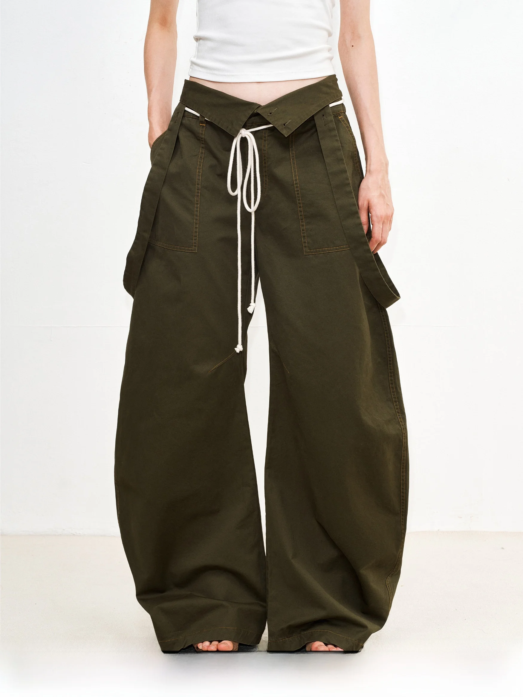 3RD Resurrection Waed Casual Overalls Removable Knife Pants Cotton l Waist Zipper Fly ex Summer 2025
3RD Resurrection Waed Casual Overalls Removable Knife Pants Cotton l Waist Zipper Fly ex Summer 2025