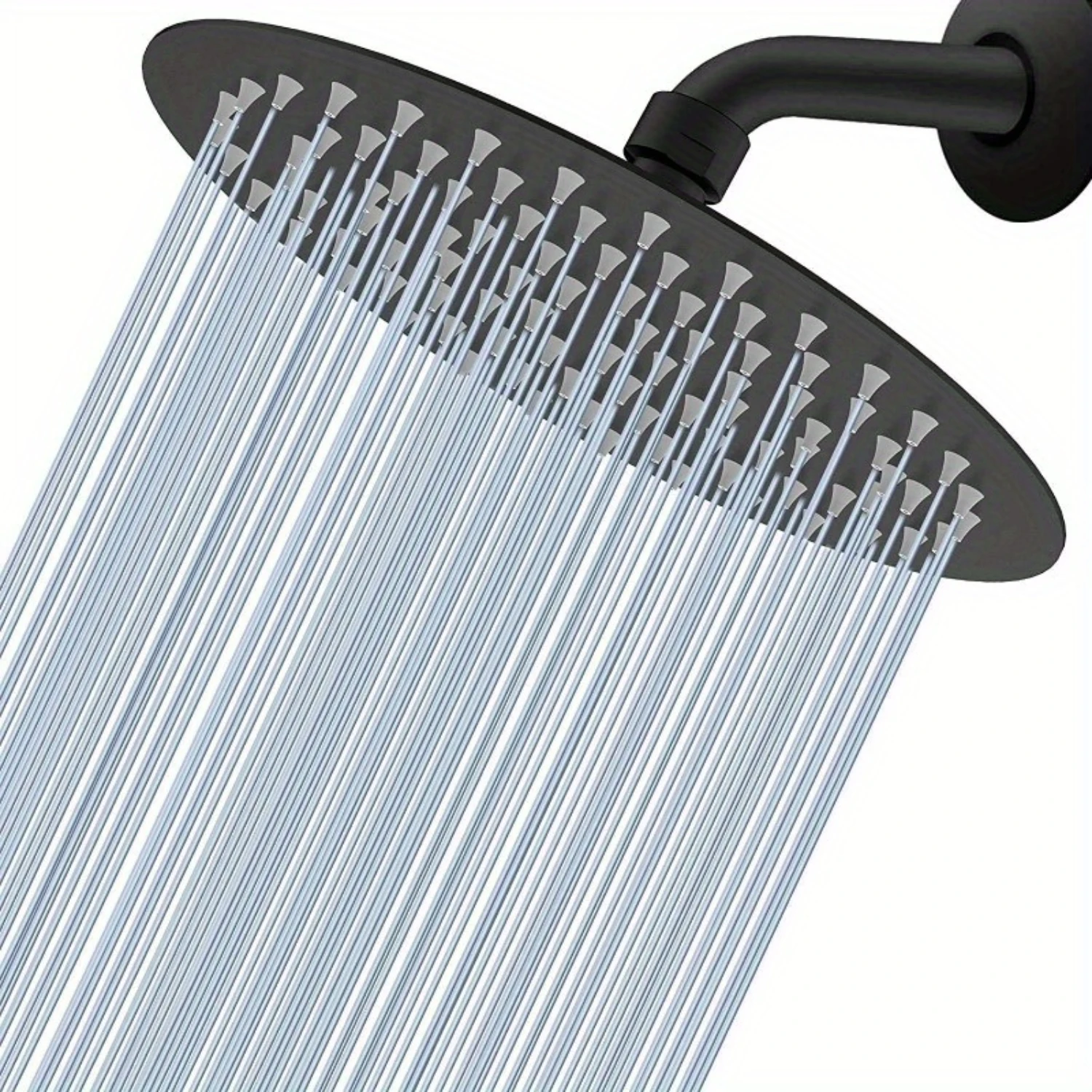 1pc 10 Inch Round Rain Shower Head, High Pressure High Flow Stainless Steel Rainfall Shower Head, Ultra-Thin Design-Pressure Boo
1pc 10 Inch Round Rain Shower Head, High Pressure High Flow Stainless Steel Rainfall Shower Head, Ultra-Thin Design-Pressure Boo